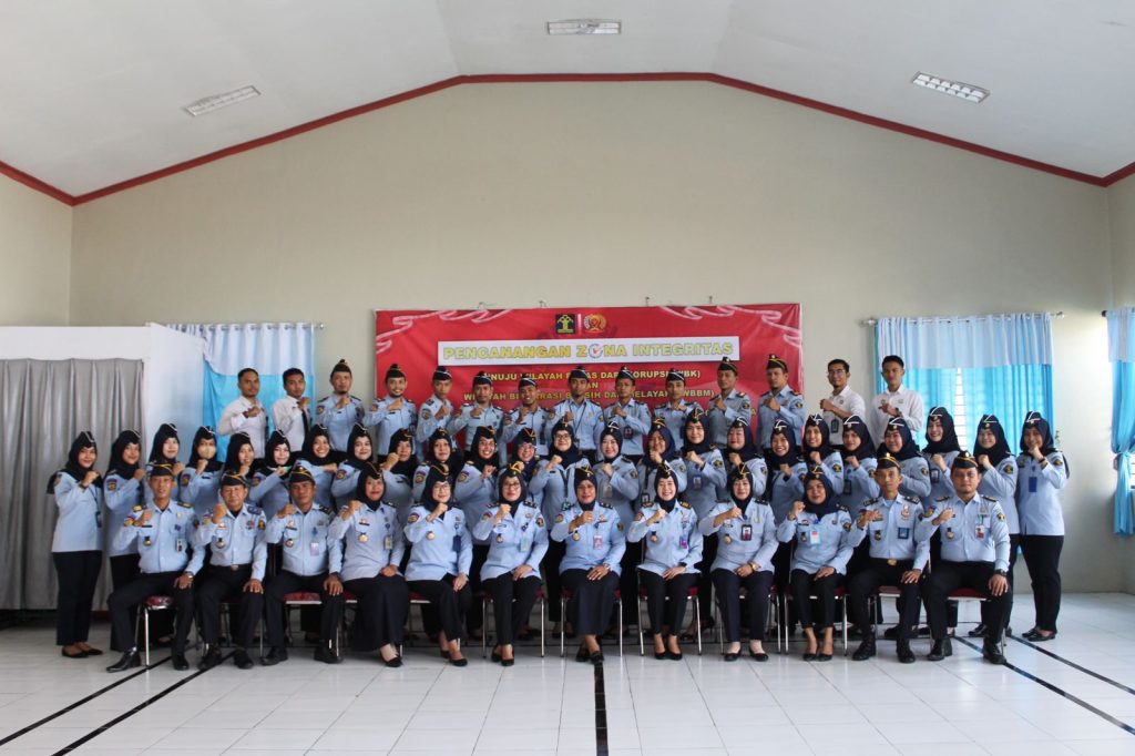 LPP Sungguminasa Lakukan Pencanangan Zona Integritas dan Penandatanganan Komitmen Bersama Tahun 2023