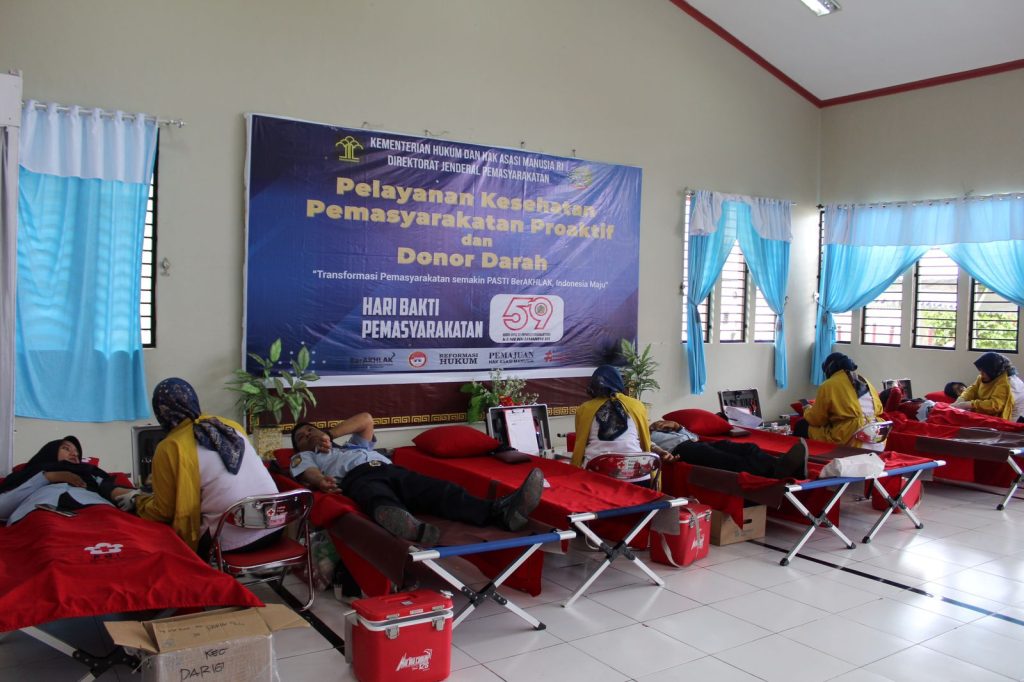 Jelang HBP Ke-59, LPP Sungguminasa Gelar Aksi Donor Darah Bersama PMI Sulsel