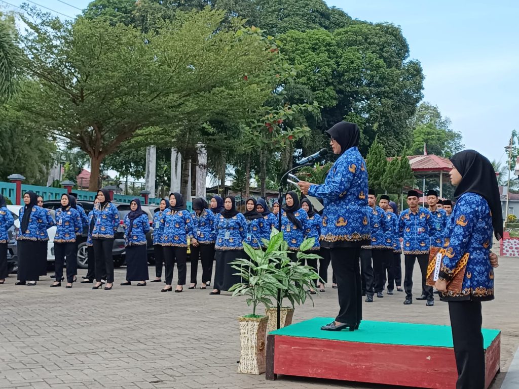 Peringati Hari Kebangkitan Nasional ke-115, Jajaran LPP Sungguminasa Gelar Upacara