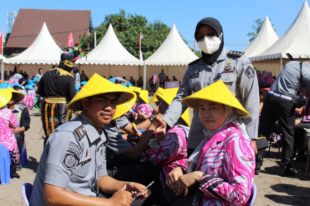 Plt. Kepala LPP Sungguminasa Dukung Penuh Peserta Lomba Merias Istri Hari Kemenkumham ke-78