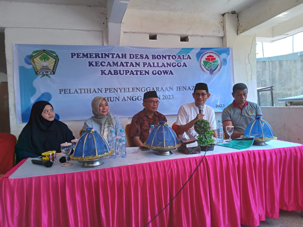 Pemerintah Desa Bontoala Melakukan Pelatihan Penyelenggaraan Mandi Jenazah