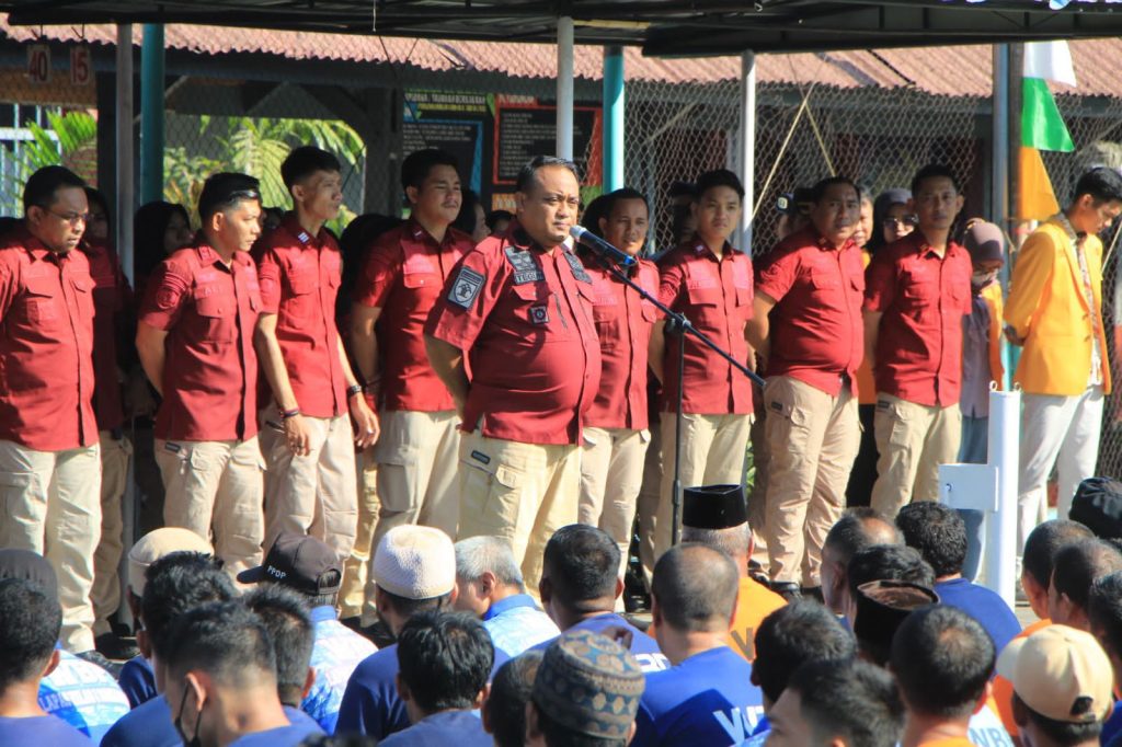 Awali Tugas, Kalapas Makassar Perkenalkan diri dan Menyapa Warga Binaan