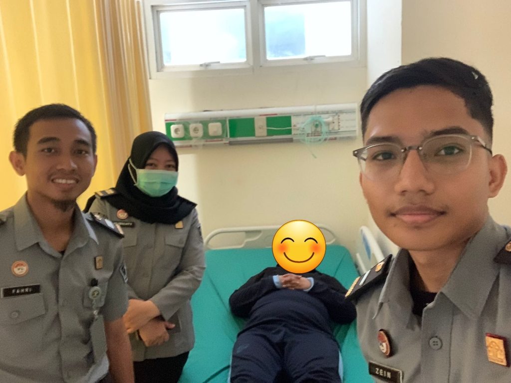 Tingkatkan Mutu Pelayanan Kesehatan, LPP Sungguminasa Kawal WBP untuk Kontrol Kesehatan di Rumah Sakit