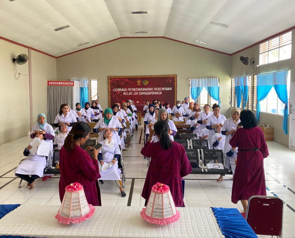 Gandeng LPK Agung Bali, LPP Sungguminasa Gelar Pelatihan Tata Rias Untuk Warga Binaan Pemasyarakatan