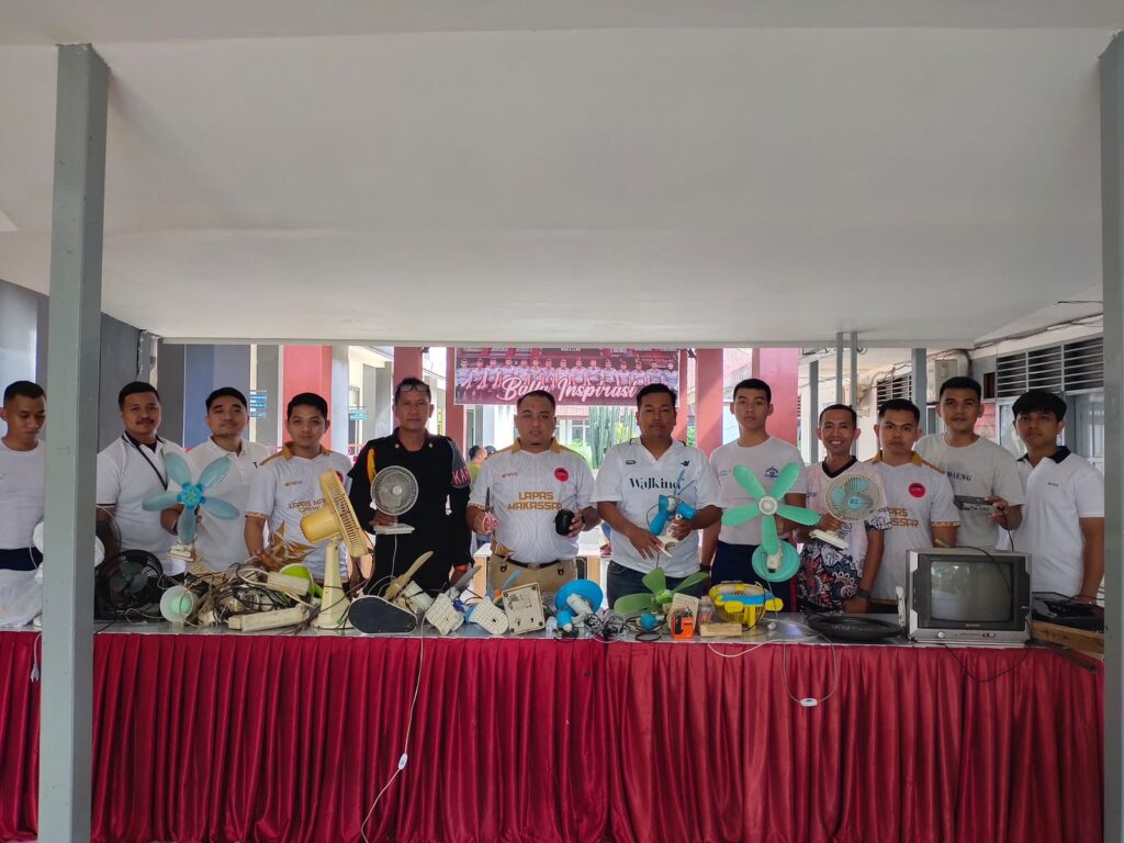Antisipasi Gangguan Kamtib, Lapas Kelas I Makassar Gelar Razia Barang Terlarang