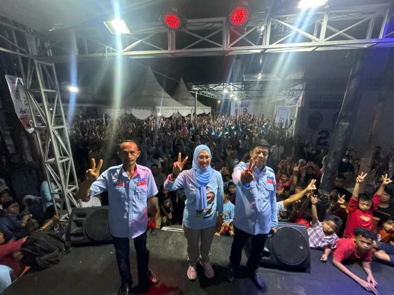 Ribuan Tim Lurus Jaya Deklarasi dan Siap Memenangkan Paslon ‘Hati Damai’