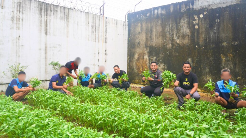 Lapas Maros Panen Raya, Warga Binaan Raih Kemandirian Lewat Pertanian