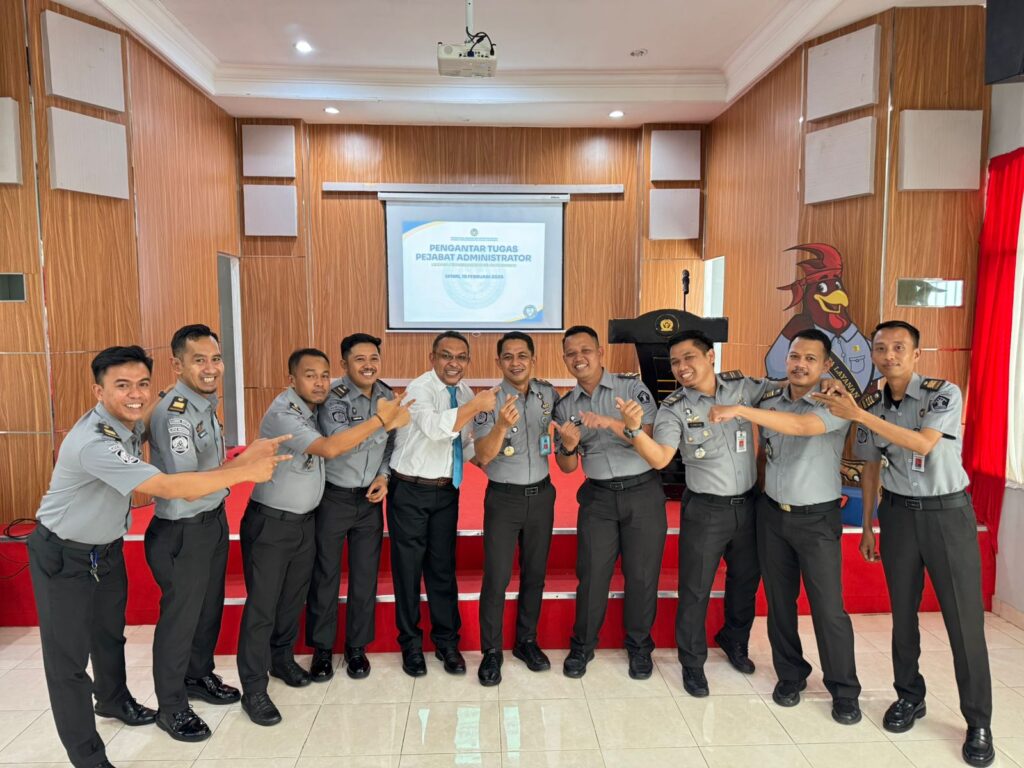 Pelepasan Pejabat Administrator, Kalapas Beri Apresiasi Atas Dedikasi dan Pengabdian