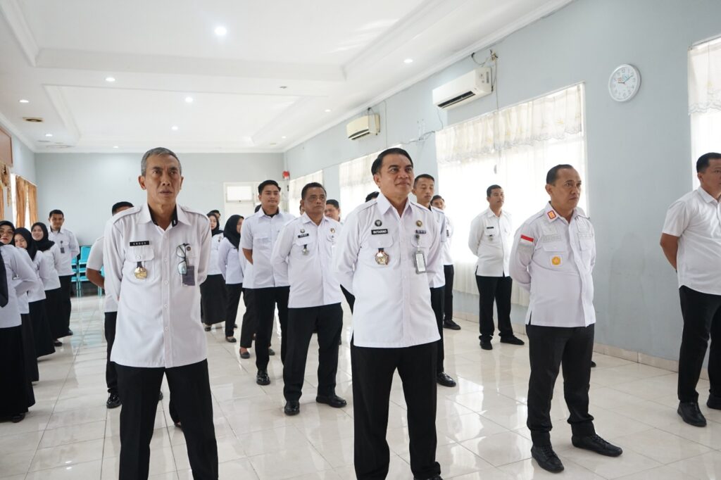 Lapas Makassar Ikuti Apel Bersama dan Halal Bilhalal Kemenko Kumham Imipas