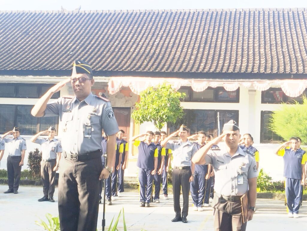 Berlangsung Khidmat, LPKA Kelas II Karangasem Peringati Hari Lahir Pancasila