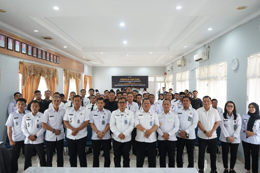 Kakanwil Ditjenpas Sulsel Perkuat Pemahaman Tusi di Lapas Makassar