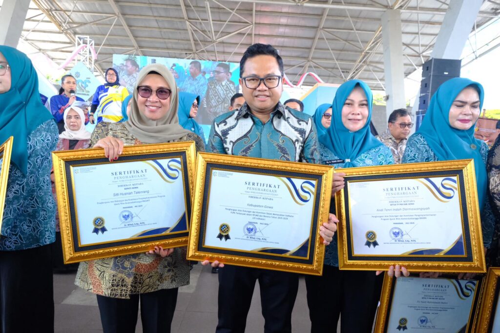 Gowa Raih Prestasi Nasional, Penghargaan Bangga Kencana untuk Komitmen Penurunan Stunting