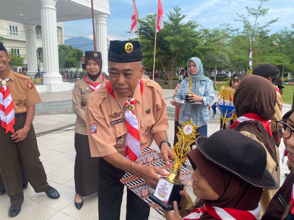 Lapas Palopo Ikuti Apel Besar Hari Pramuka ke-64 Tahun 2025