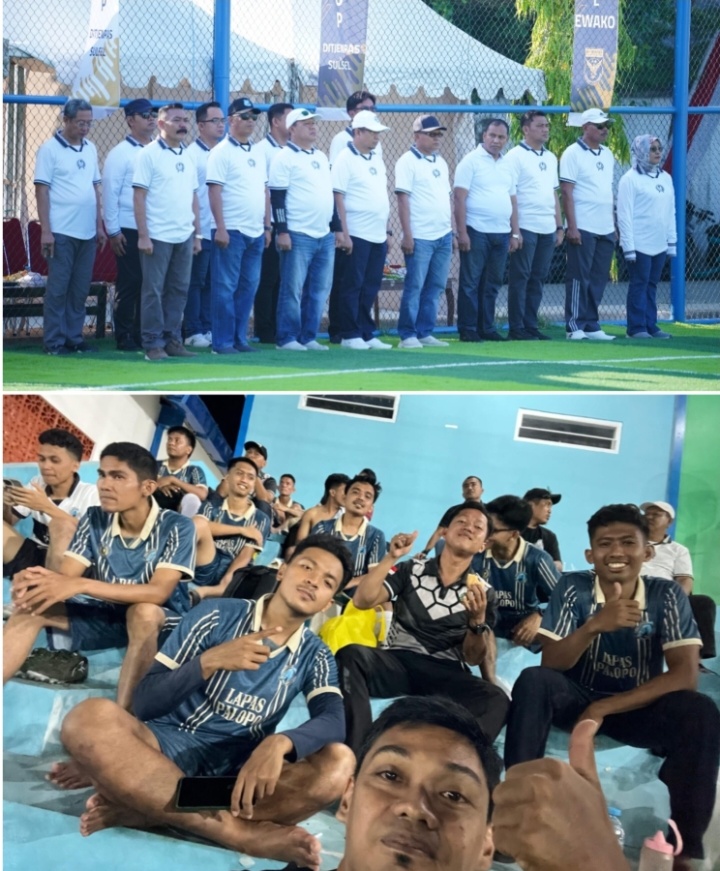 Tim Soccer Lapas Palopo Semarakkan Kakanwil Cup dengan Semangat Kebersamaan