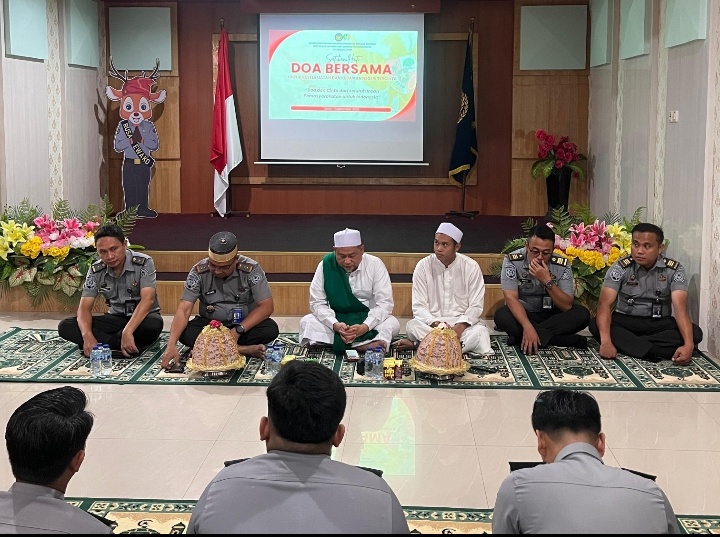 Rutan Kelas I Makassar Gelar Doa Bersama untuk Keselamatan dan Kebaikan Indonesia