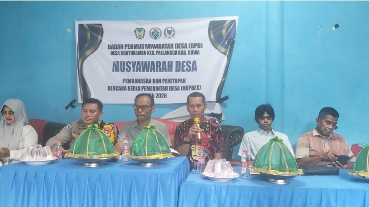 Desa Bontoramba Gelar Musdes Penetapan RKPDes 2026, Prioritaskan Partisipasi Masyarakat