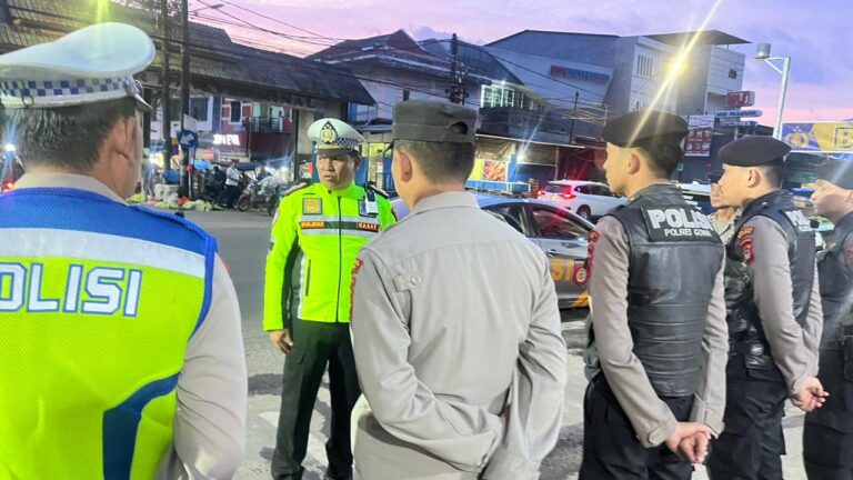 Polres Gowa Gelar Patroli Mobile UKL 2 Antisipasi Balap Liar dan Kejahatan Jalanan di Bulan Ramadan