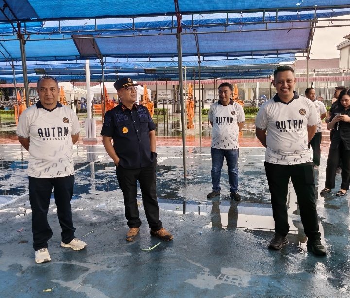 Kakanwil Ditjenpas Sulsel Pastikan Kunjungan Lebaran di Rutan Makassar Berjalan Optimal