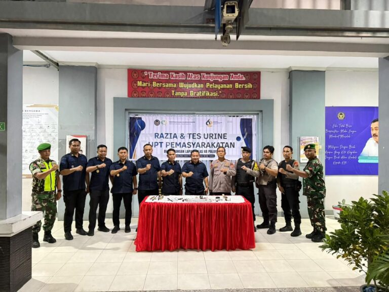 Peringati HBP ke-62, Lapas Palopo Gelar Razia Hunian, HP dan Narkoba Nihil