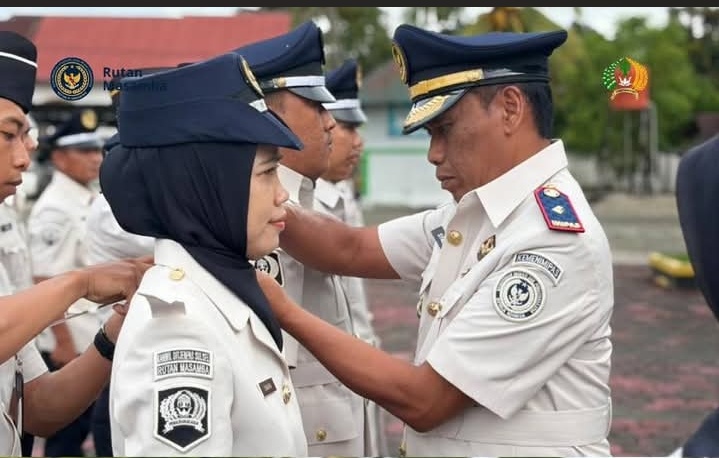 11 Pegawai Rutan Masamba Resmi Naik Pangkat