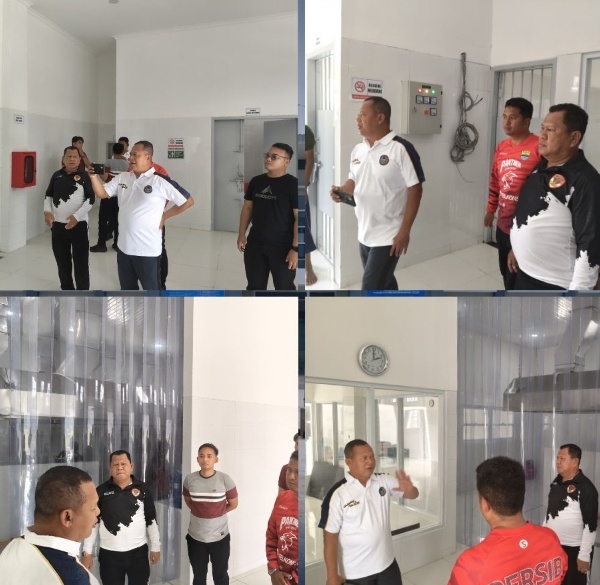 Kakanwil Ditjenpas Jawa Tengah Tinjau Pengelolaan Dapur Lapas kumbang, Pastikan Standar Kesehatan dan Kebersihan Terjaga