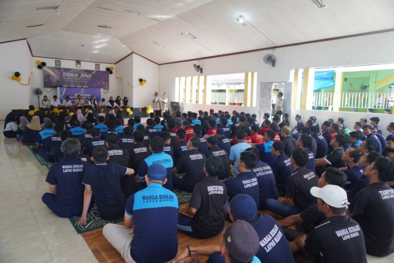 Penyuluhan Hukum di Lapas Kelas IIB Maros Tingkatkan Pemahaman Warga Binaan dan Petugas