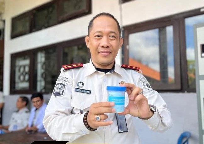 Tes Narkotika Perkuat Komitmen Pemasyarakatan Bersih di LPKA Karangasem
