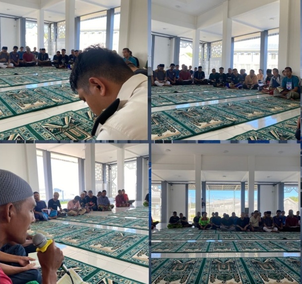 Pengajian Rutin, Langkah Nyata Lapas Kumbang Perkuat Pembinaan Kerohanian dan Karakter Warga Binaan