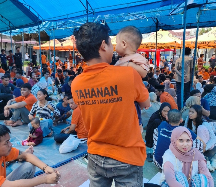 Idul Adha 1447 H, Ribuan Keluarga Padati Rutan Makassar, Kasih Sayang Jadi Kekuatan Perubahan
