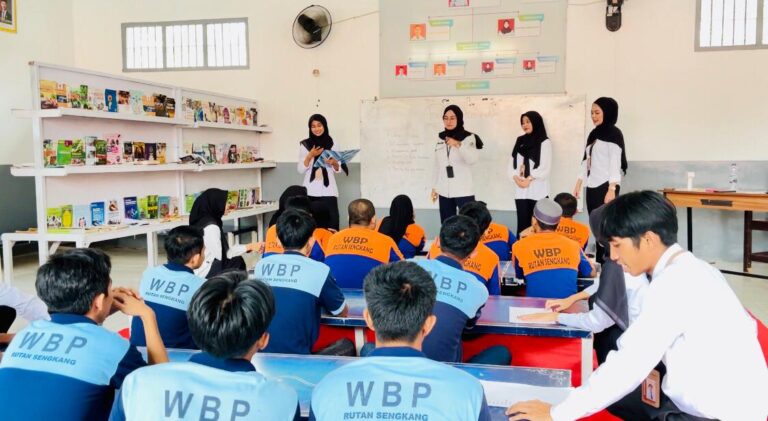 Peserta Magang Rutan Sengkang Berdayakan Warga Binaan Lewat Program Dirosa dan Paket C