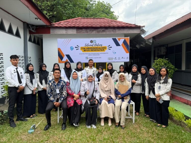Pastikan Mutu dan Standar Layanan Kesehatan, BPJS Kesehatan Laksanakan Kredensialing di Lapas Makassar