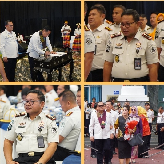 Khidmat dan Penuh Kebersamaan, Kalapas Palopo Hadiri Sertijab Kakanwil Ditjenpas Sulsel