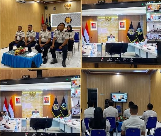 Perkuat Fungsi Monitoring Pemasyarakatan, Rutan Sidrap Arahan Secara Virtual Direktur Pembinaan Narapidana dan Anak Binaan
