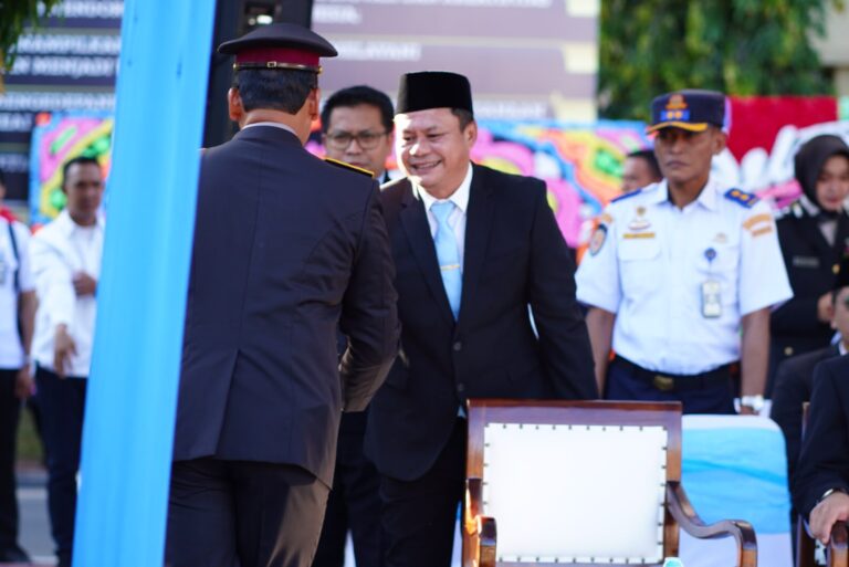 Kalapas Makassar Hadiri HUT Bhayangkara ke-80, Tegaskan Komitmen Sinergi