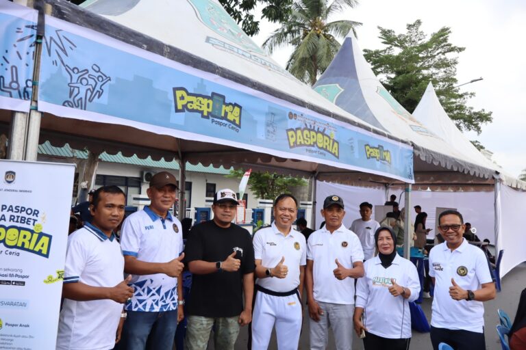 Sinergi Rutan Sidrap dan Imigrasi Parepare di Pasporia, Dekatkan Layanan Publik dan Kenalkan Karya Warga Binaan