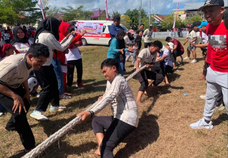 Semarak HUT RI ke-81, Rutan Selayar Tampil Sportif di Lomba Tradisional Tingkat Kabupaten