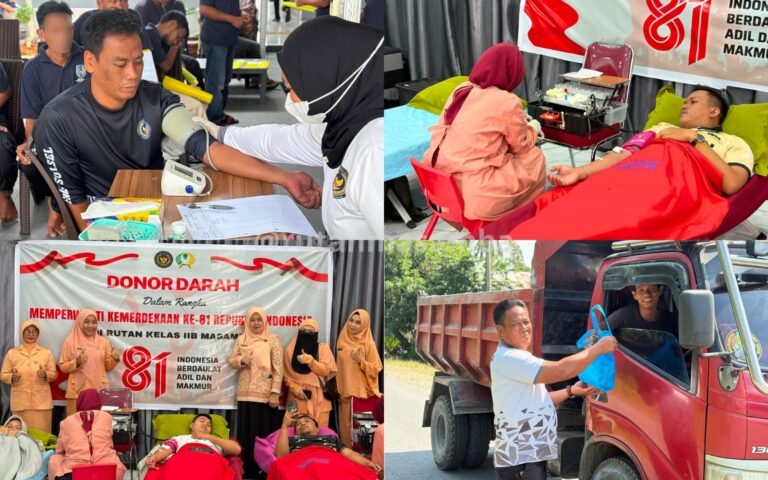 Memaknai Kemerdekaan dengan Berbagi, Rutan Masamba Gelar Bakti Sosial untuk Pegawai hingga Masyarakat