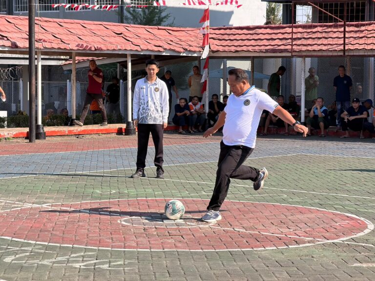 Pembukaan Lomba Semarak HUT ke-81 RI di Lapas Narkotika Sungguminasa, WBP Turut Meriahkan Lomba