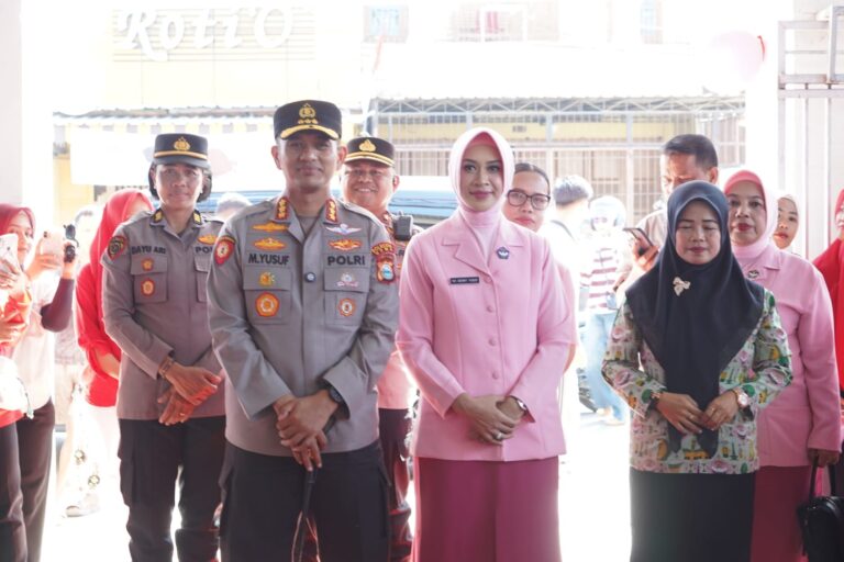 Kapolresta Gowa Kunjungi TK Kemala Bhayangkari 07, Pastikan Proses Pendidikan Berjalan Baik