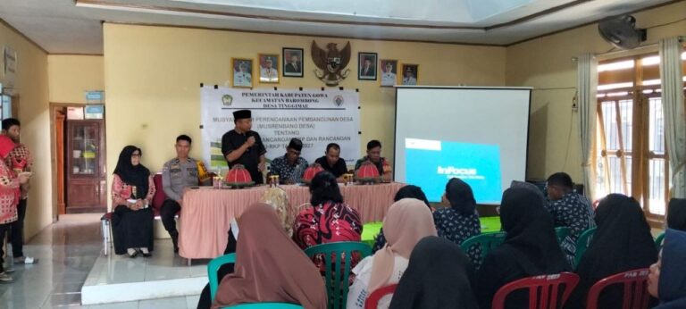Musrembang Desa Tinggimae: Sinergi Unsur Masyarakat Susun Rencana Kerja Pemerintah Desa Tahun 2027