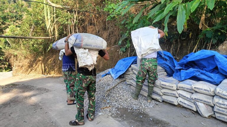 Jembatan Beton Ere Pucca’ Tahap VI Capai 38%, Akses Desa Pao Segera Terbuka