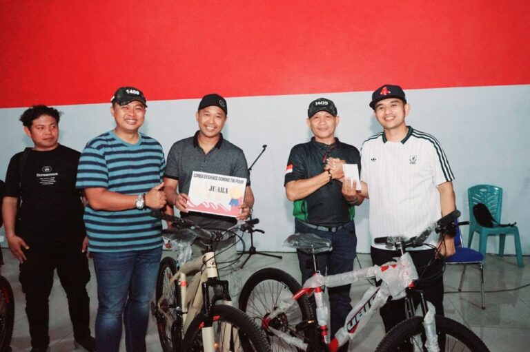 Wujud Nyata Sinergitas, Kodim 1409/Gowa dan Polresta Gowa Gelar Eksebisi Pertandingan Domino