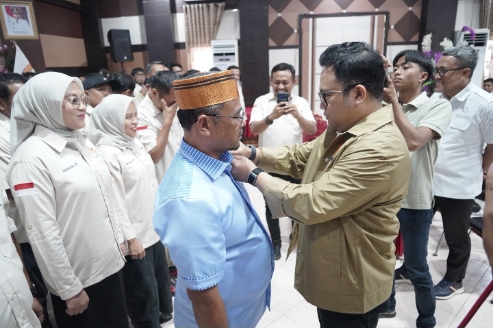 Darmawangsyah Muin Lantik Pengurus KONI Jeneponto, Pembinaan Atlet Jadi Prioritas Menuju PON 2028