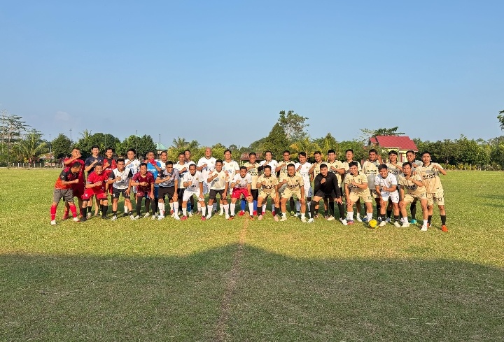 Rutan Masamba dan Polres Luwu Utara Pererat Sinergi Lewat Laga Persahabatan Sepak Bola