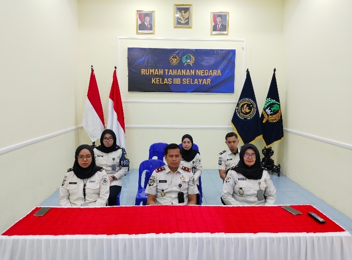 Rutan Selayar Ikuti Doa Kebangsaan Lintas Agama dan Kick Off Semarak HUT Ke-81 Kemerdekaan RI Tahun 2026