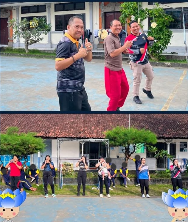 Semarak HUT RI Ke-81, LPKA Karangasem Gelar Lomba, Eratkan Keakraban Pegawai dan Anak Binaan