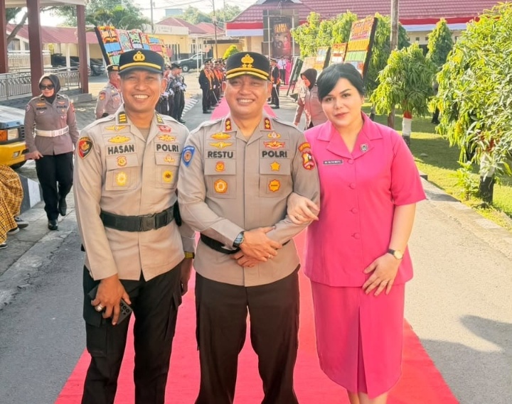 Bapak Pembangunan Polres Bulukumba, AKP Hasan Fadhlyh Berpamitan