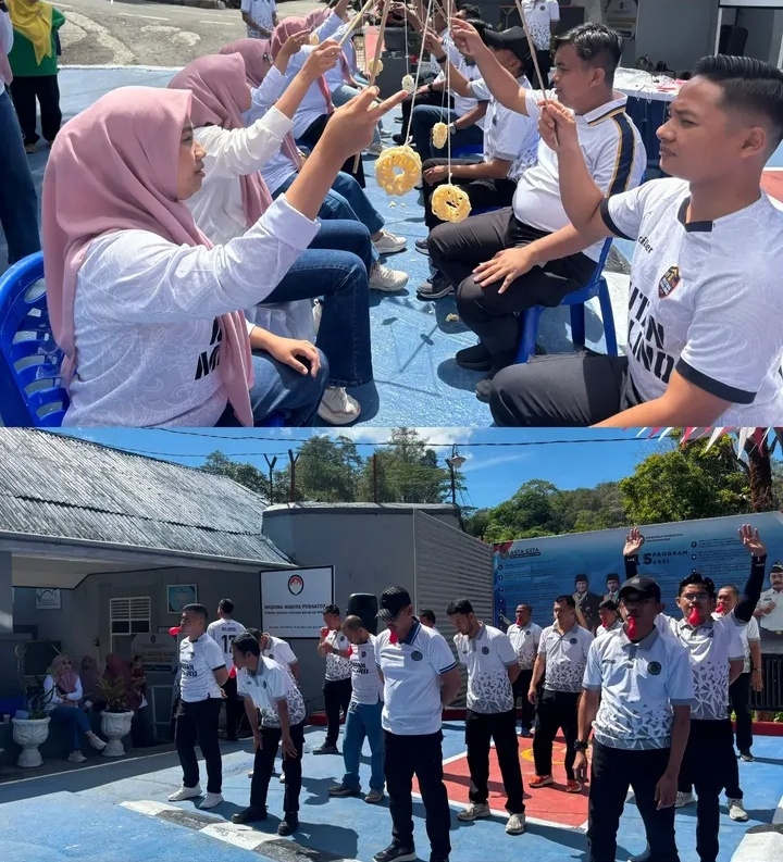 Semarak HUT ke-81 RI, Rutan Malino Gelar Lomba Tradisional Bersama DWP