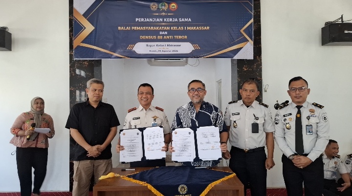 Bapas Makassar Jalin Kerja Sama dengan Densus 88 Antiteror Polri, Perkuat Pembimbingan dan Cegah Radikalisme