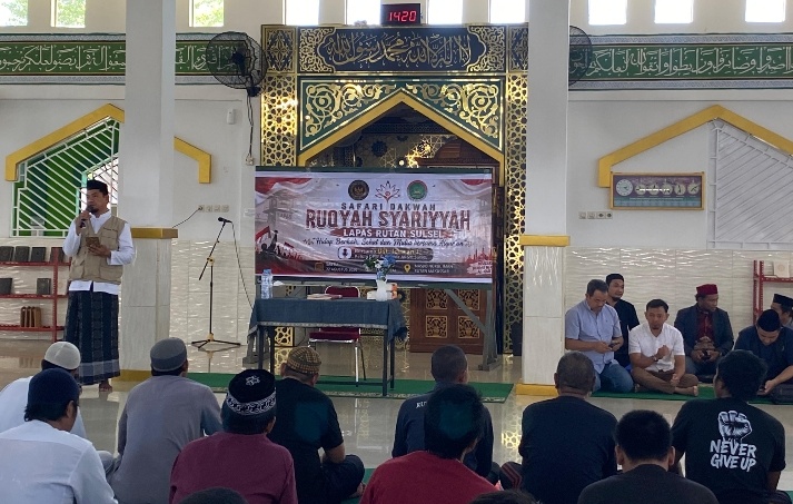 Safari Dakwah Ruqyah Syar’iyyah di Rutan Kelas I Makassar, Perkuat Pembinaan Spiritual Warga Binaan